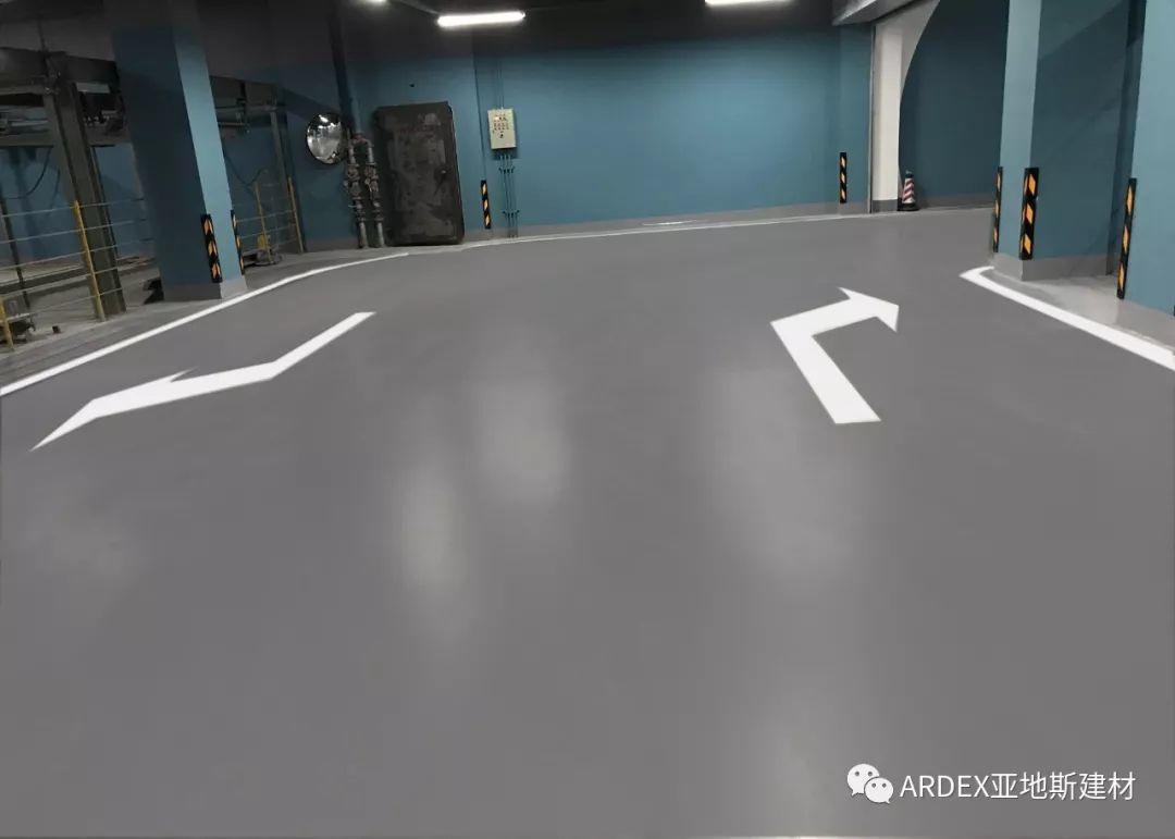 體驗升級！本色水泥基自流平系統(tǒng)重塑2萬平地下車庫，不僅僅是感官